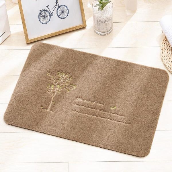

carpets entrance lucky fortune tree door mat floor bathroom non-slip