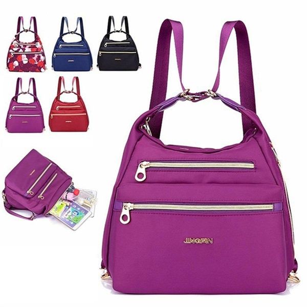 

evening bags korean-style ployrester versatile casual anti-theft women's style fashion multi-functional dual purpose back