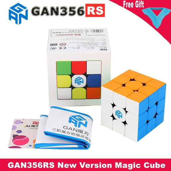 

New Version GAN356RS magic cube 3x3x3 speed cube GAN356 RS 3x3 Professional 3x3x3 Gan Cube Educational Toys cubo magico