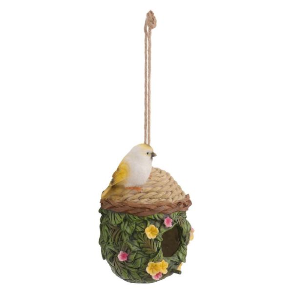 

bird cages 1pc resin outdoor nest creative decorative house hanging ornament