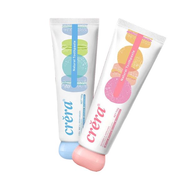 

macaron toothpaste nourishes oral whitening tooth each toothpastes 100g