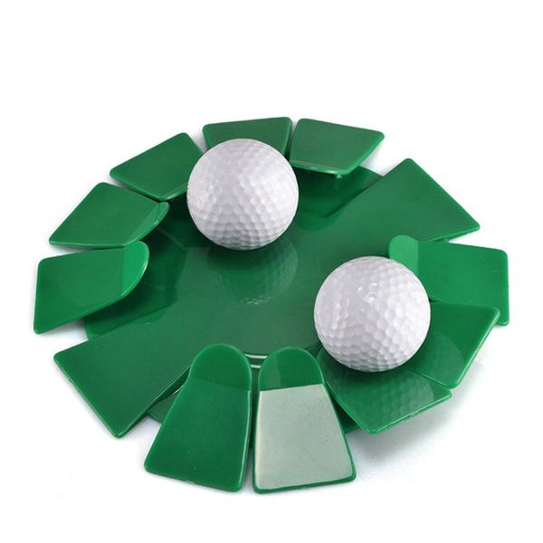 1 Pz New Green All-Direction Putting Cup Golf Practice Hole Training Aids Indoor Outdoor Tools Commercio all'ingrosso 722 Z2