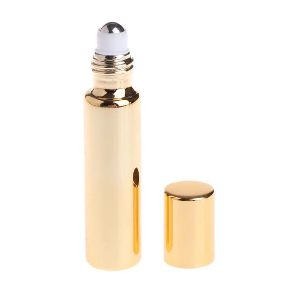 

storage bottles & jars 5ml/10ml mini glass bottle empty essential oil perfume roller ball refillable