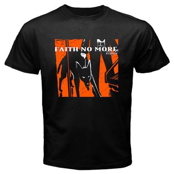 

new faith no more evidence logo men's black t-shirt size s to 3xl, White;black