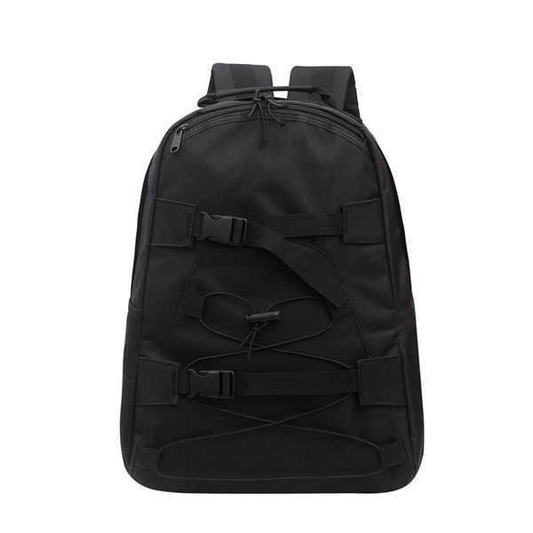 

schoolgirl's backpack and schoolboy's