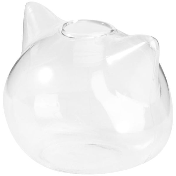 

vases 1pc hydroponic plants vase table flower implement glass decor(transparency)