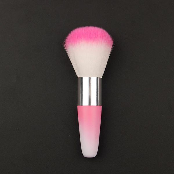 

nail brushes 1pc professional pink soft art dust clean brush manicure tool beauty cosmetic makeup, Yellow