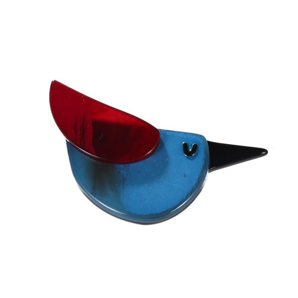 

pins, brooches funmor animal broochtemperament colorful bird brooch quality simple fashionable pin for suit coat accessories custom, Gray