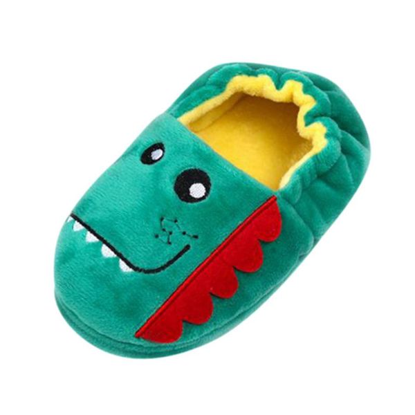 

slipper print cartoon slippers shoes 2021 toddler infant kids baby warm boys girls soft-soled sapato infantil dec 03, Black;grey