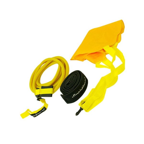 

resistance bands 1 set latex swim parachute swimming strength training belt accessories with drag