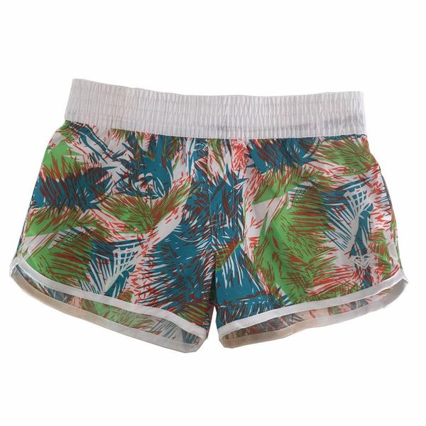 

women's shorts women leisure high waist short pant thin print three pants fast dry factory direct sales summer ladies seaside, White;black