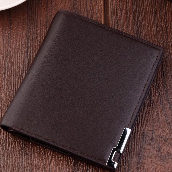 

coin purses jbla purese men's short fashionable multi - card slim leather purse holder bag 4.18, Red;black