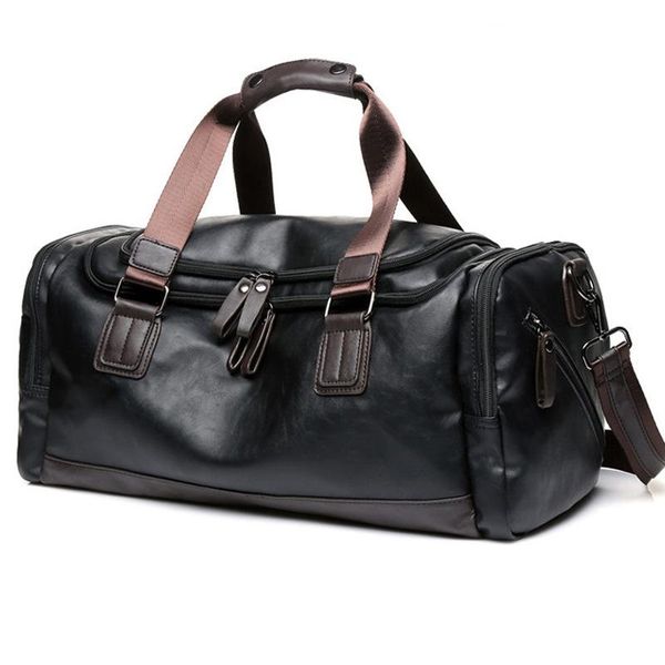 

duffel bags leather men briefcases lapcasual business tote shoulder crossbody bag men's handbags large travel camera