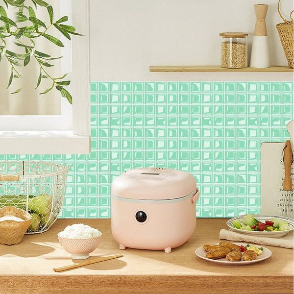 

wall stickers home decoration mosaic tile sticker 3d self-adhesive removable paper diy craft for kitchen bathroom