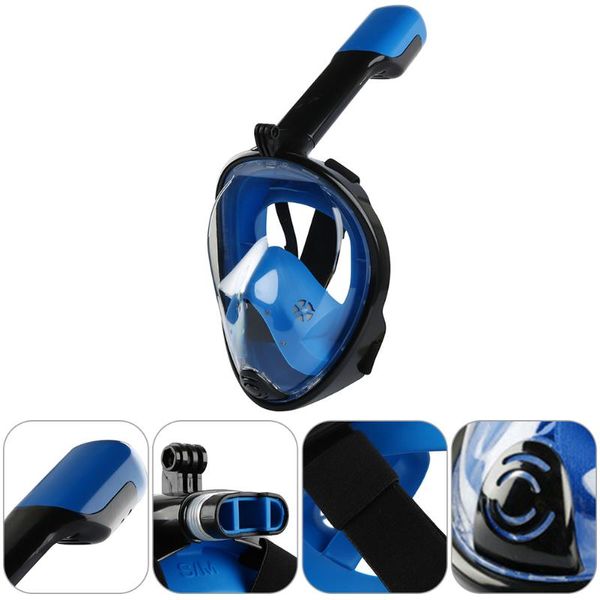

children diving care underwater respirator goggles full face scuba mask for swimming spearfishing masks