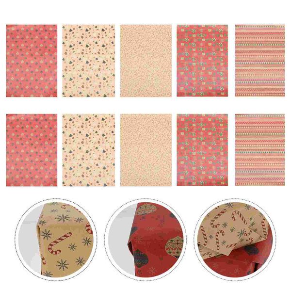 

other arts and crafts 10 sheets of gift wrapping paper diy craft decoration for christmas