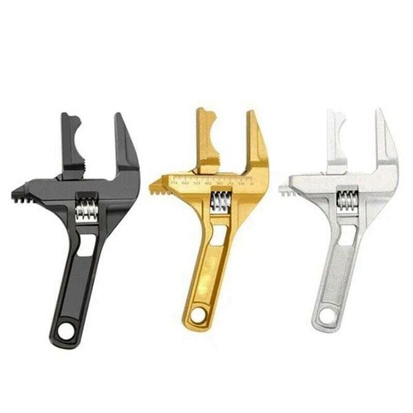 

adjustable wrench bathroom spanner wide 6-68mm aluminum alloy hand tools