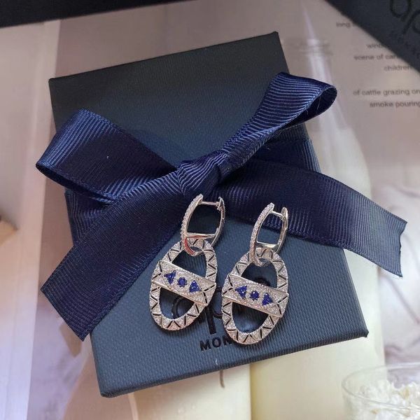 

special offer 70% off family new anti evil eye ring buckle earrings new earrings, Golden;silver