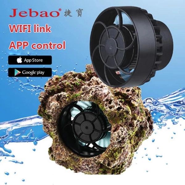 

air pumps & accessories jebao aquarium wave pump slw stream wifi link app control freshwater seawater applicable adjustable sl
