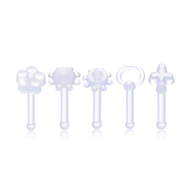 

kinds of transparent set puncture small nails human body puncture