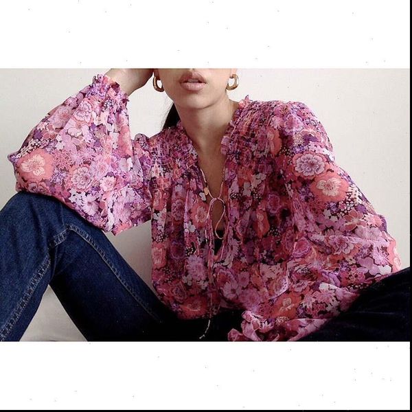 

pink floral vintage long womens shirt sleeve and plus size clothing party ladies, White