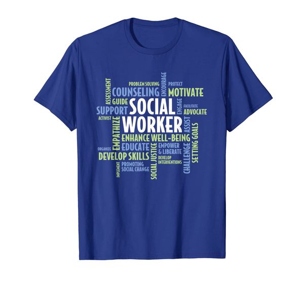 

Words - Social Worker Shirt for Social Work Month Gift, Mainly pictures