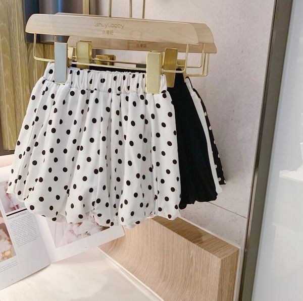

arrival girls boys dots shorts summer fashion kids 1-6 years cy99, Black