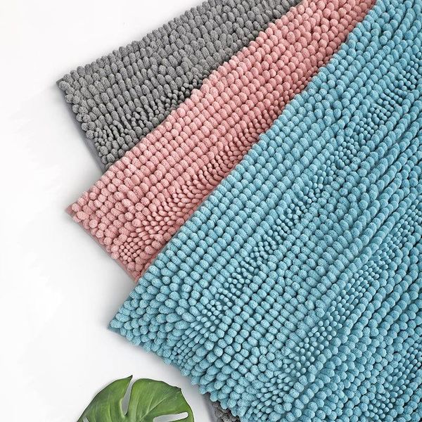 

bathroom non-slip water-absorbing door mat foot cushions bath mats