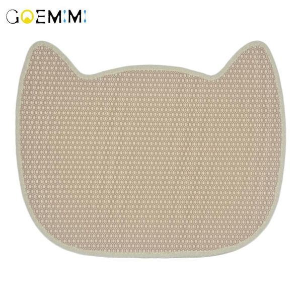 

cat beds & furniture litter mat cats ear shape breathable clean pad waterproof layer pet products for pets