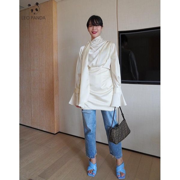 

casual dresses 2021 autumn fashion women blouse shirt dress long sleeve o-neck office lady elegant shirts female blusas, Black;gray