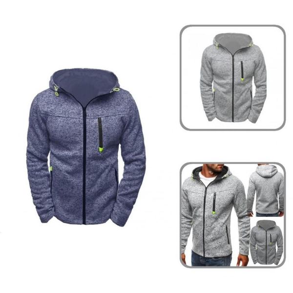 

men's sweaters soft cozy autumn winter men hoodie pullover solid color wear-resistant for travel, White;black