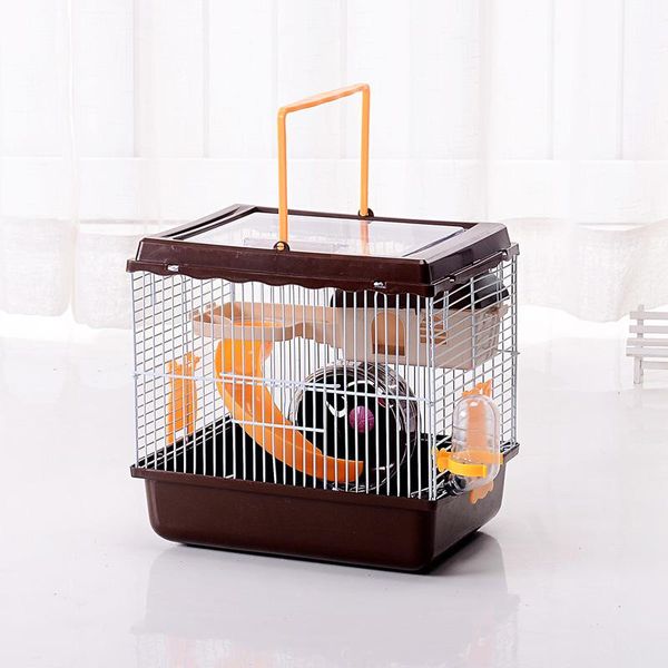 

small animal supplies hamster cage double big castle with skylight luxury villa