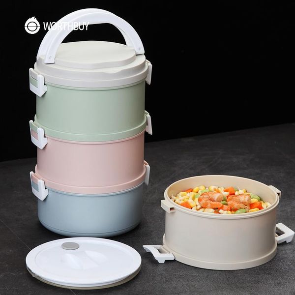 

dinnerware sets worthbuy japanese microwave plastic lunch box for kids children bento portable leak proof container
