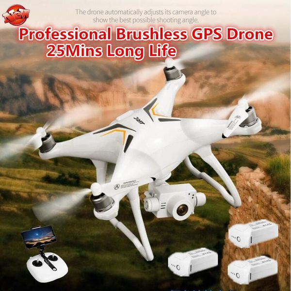 

professional brushless gps wifi fpv rc quadcopter drone 1080p camera positioning follow me with anti-shake gimbal drones