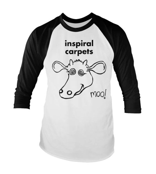 

Inspiral Teppiche T-Shirt Baseball Manchester Unisex Alle GrÃ¶Ãen, White;black