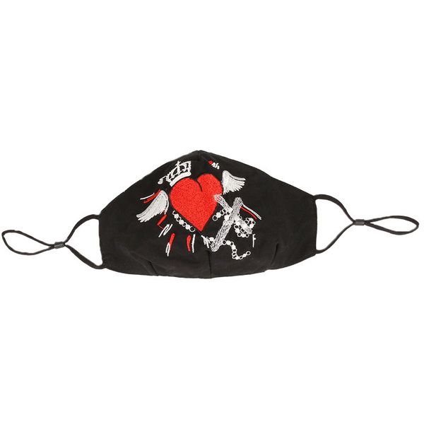 

and warm dustproof fashion mask cotton embroidered