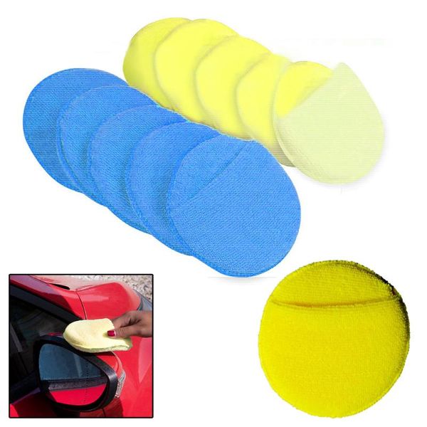 

car sponge microfiber parts accessories polishing replacement 13*13*2.5cm