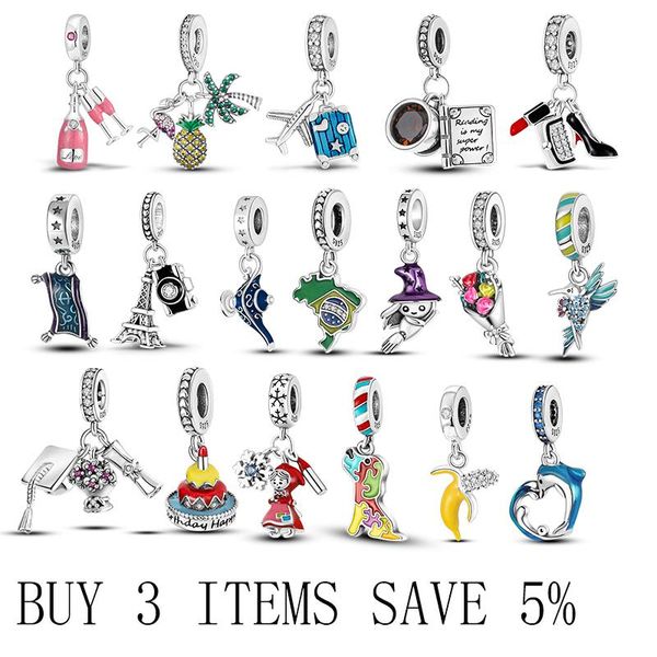 

other the 2021 plata de ley s925 beads are used to original bracelets diy can make jewelry gifts