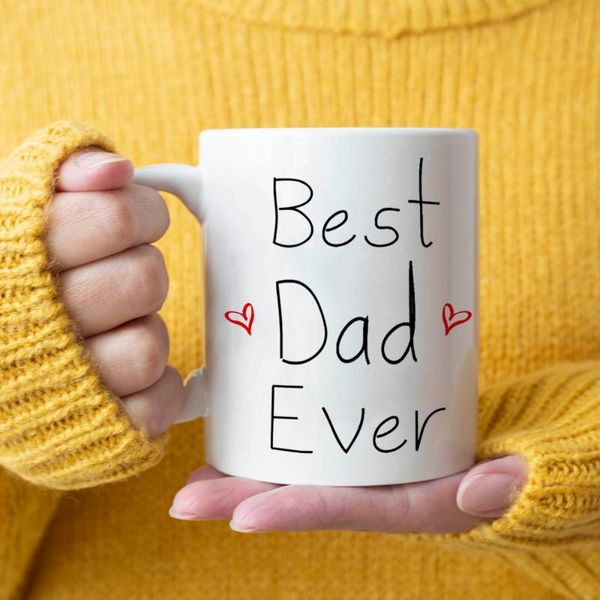 

mugs dad ever papa birthday gift 11oz ceramic father travel beer mug and cup