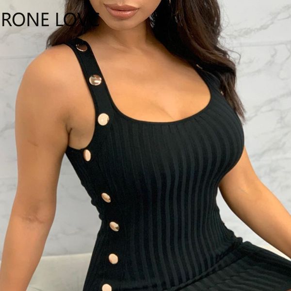 

2021women spaghetti strap o-neck dress mini dress elegant dress, Black;gray