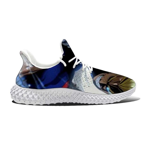 

summer breathable casual men's trend fashion custom pattern anime sneakersv73t