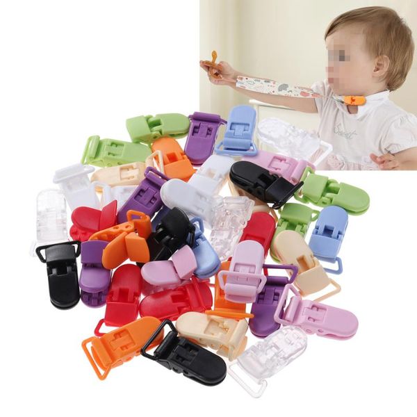 

pacifiers# 40pcs pacifier clips strong with gripping teeth for bib replacement