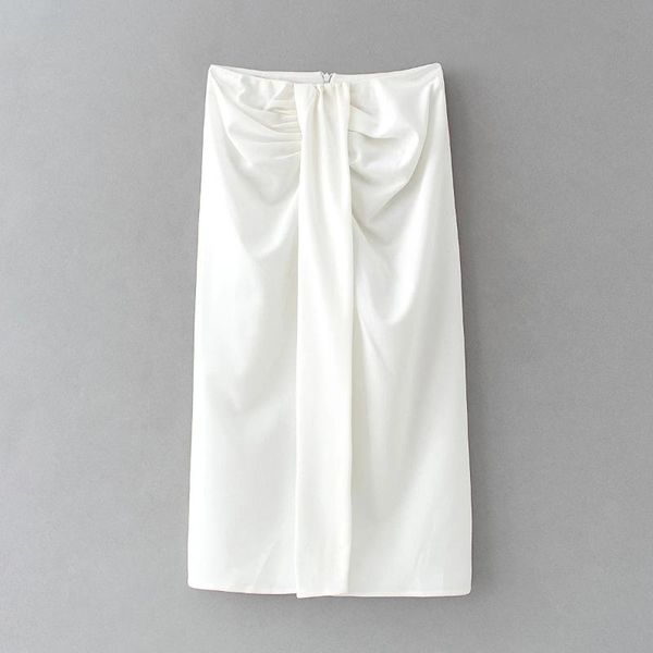 

skirts elegant solid a-line women's skirt high waist split fashion slim nightclub style spring and summer 2021, Black