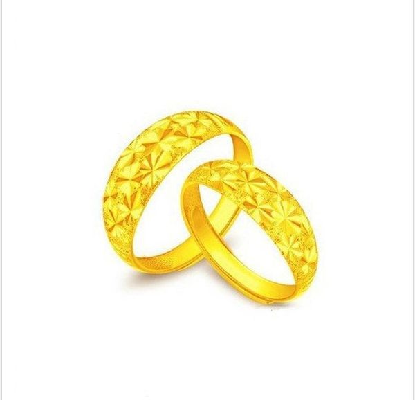 

cluster rings classic retro gold ring for women wedding engagement jewelry stars men couples 14k yellow anniversary gift, Golden;silver