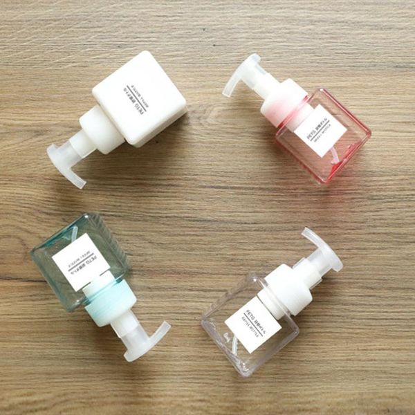 

250ml clear foaming bottle froth pump soap mousses liquid dispenser foam bottles cap plastic shampoo lotion bottling drop ship storage & jar
