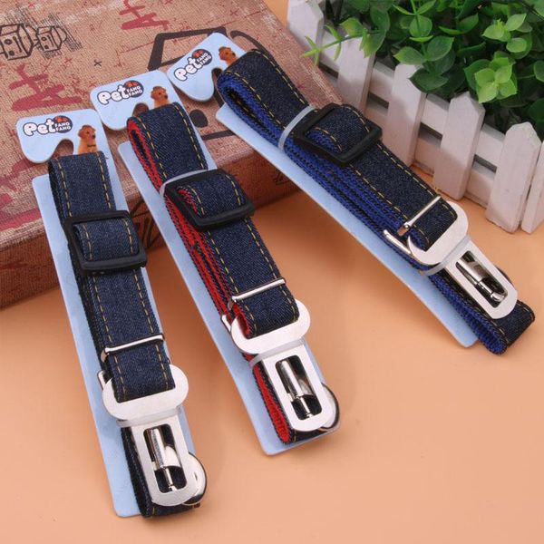 

dog collars & leashes ju 1pcs adjustable pet car seat belt puppy seatbelt harness lead clip chihuahua teddy supplies belts
