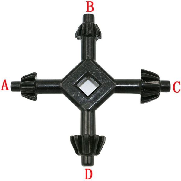

professional hand tool sets 4 in 1 universal multi-function drill key chuck wrench four head electric outdoor portable gadget