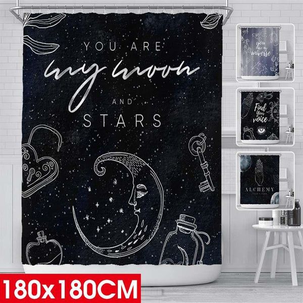 

shower curtains 180x180cm cartoon waterproof bathroom polyester 3d for