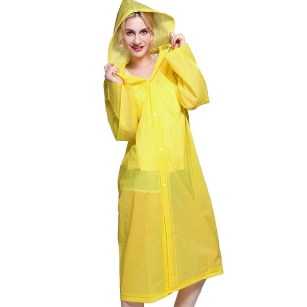 

raincoats long eva raincoat women transparent rain coat poncho hoodie portable rainwear summer for hiking travel outdoor