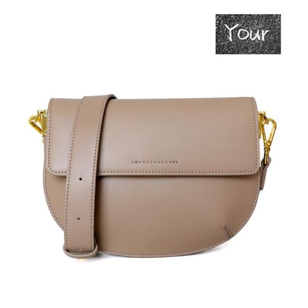 

evening bags 2021 small size women's cross half round retro multi compartment shoulder commuting leather for women
